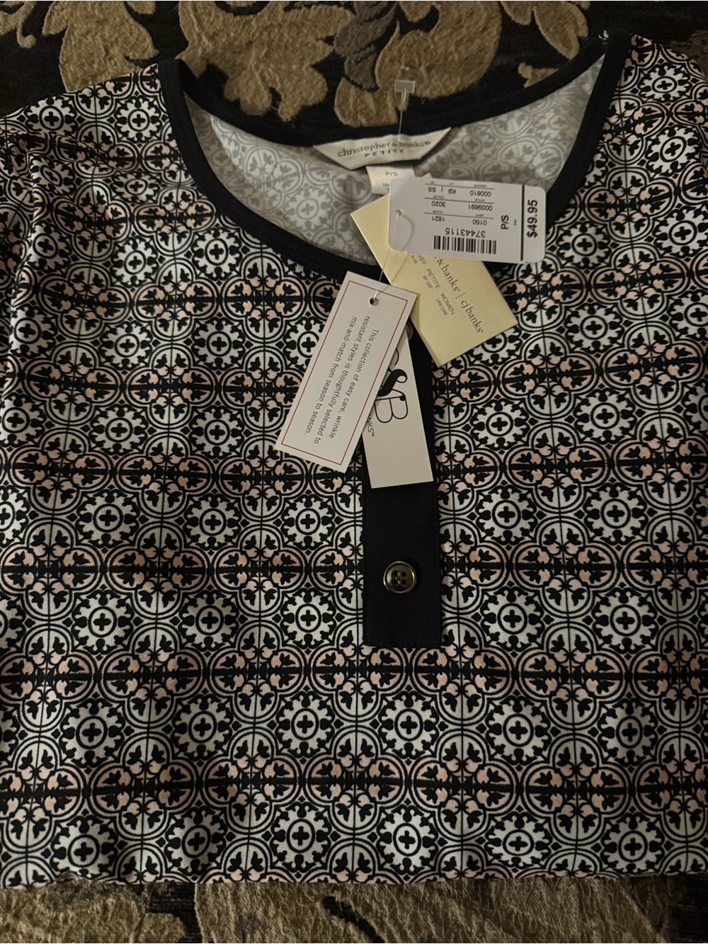 Christopher & Banks Petite Small Shirt - Brand New